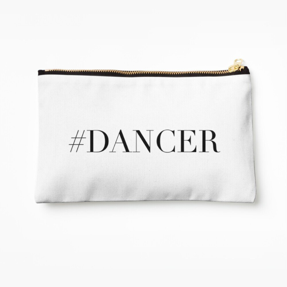 Whibos Makeup Bag Dance Dancer Cosmetic Organizer Tyvek Paper Bags Zipper Pouch