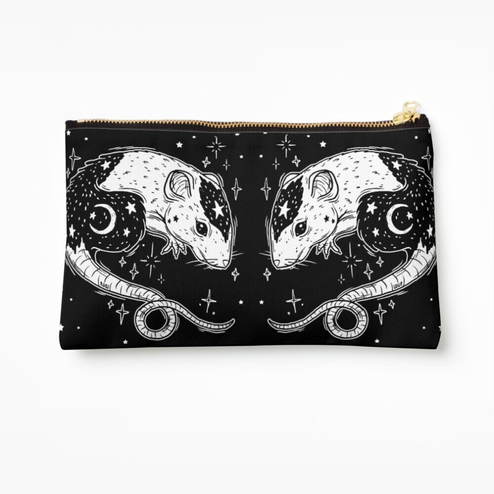 Whibos Makeup Bag The Witch's Companion Cosmetic Organizer Tyvek Paper Bags Zipper Pouch