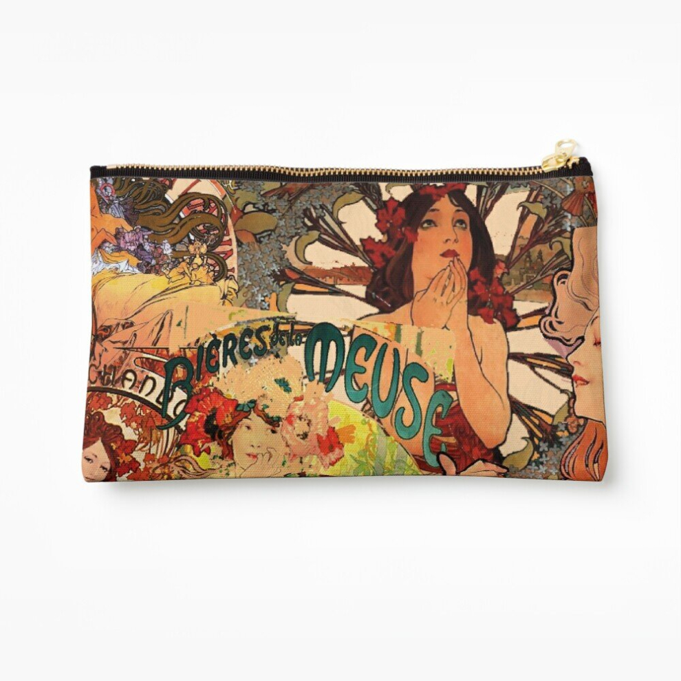 Whibos Makeup Bag Gustav Klimt Ii Cosmetic Organizer Tyvek Paper Bags Zipper Pouch