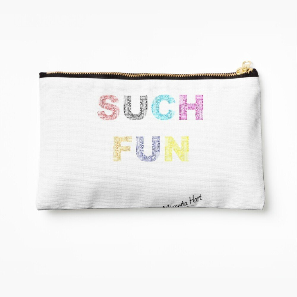 Whibos Makeup Bag Such Fun! - Miranda Hart [Unofficial] Cosmetic Organizer Tyvek Paper Bags Zipper Pouch