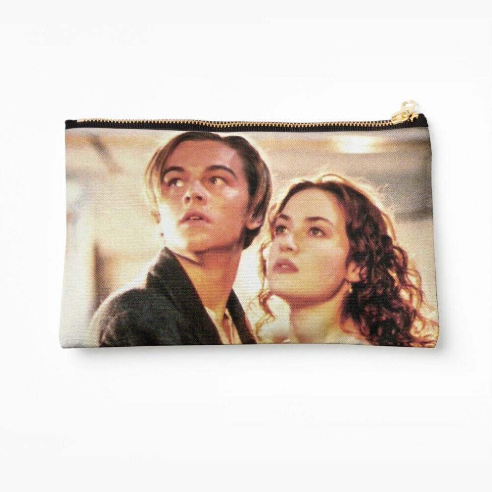 Whibos Makeup Bag Titanic Jack And Rose Cosmetic Organizer Tyvek Paper Bags Zipper Pouch
