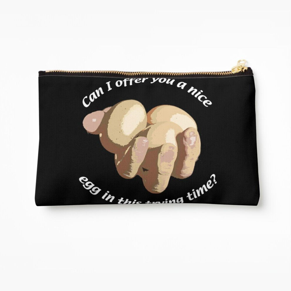 Whibos Makeup Bag Its Always Sunny - Egg? Cosmetic Organizer Tyvek Paper Bags Zipper Pouch