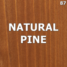 (1000ml - 1L, Natural Pine No.87) Water Based Wood Stain Dye Non Toxic Use Indoor