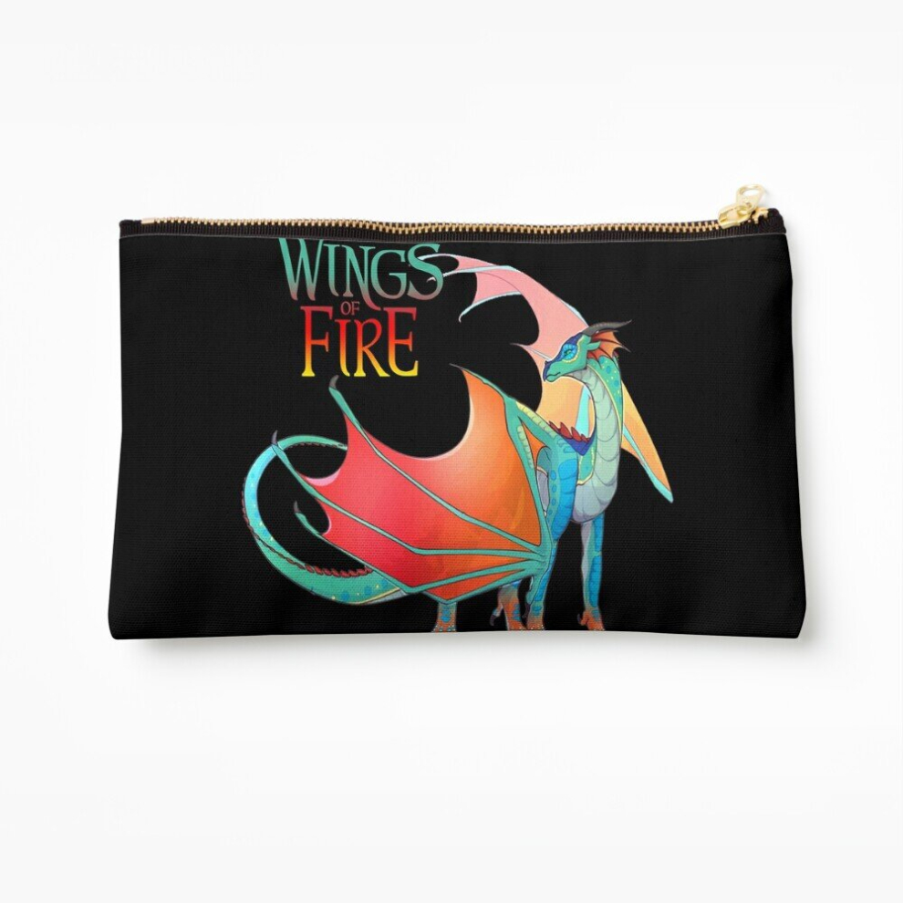 Whibos Makeup Bag Wings Of Fire - Queen Glory Cosmetic Organizer Tyvek Paper Bags Zipper Pouch