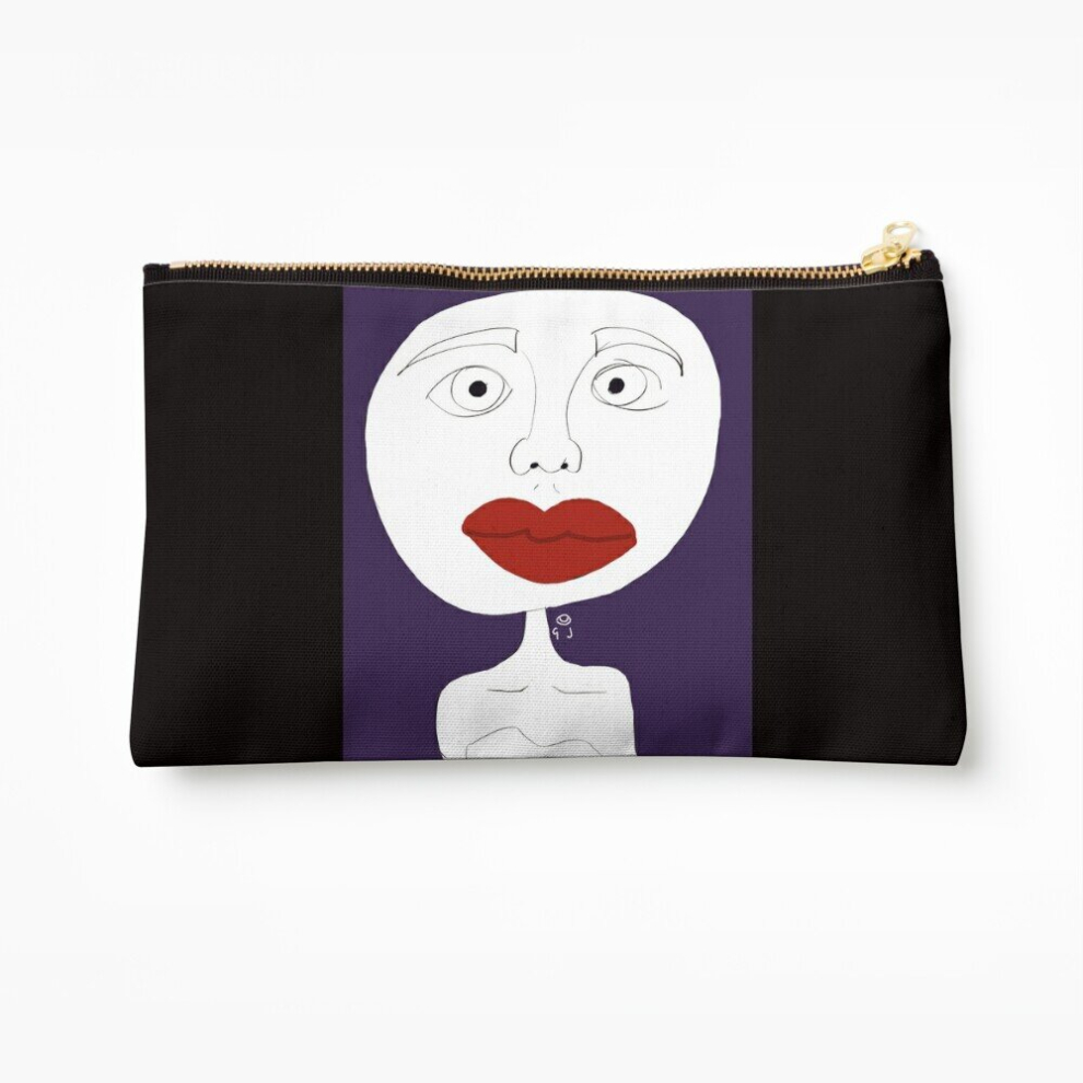 Whibos Makeup Bag Bare Boned Cosmetic Organizer Tyvek Paper Bags Zipper Pouch