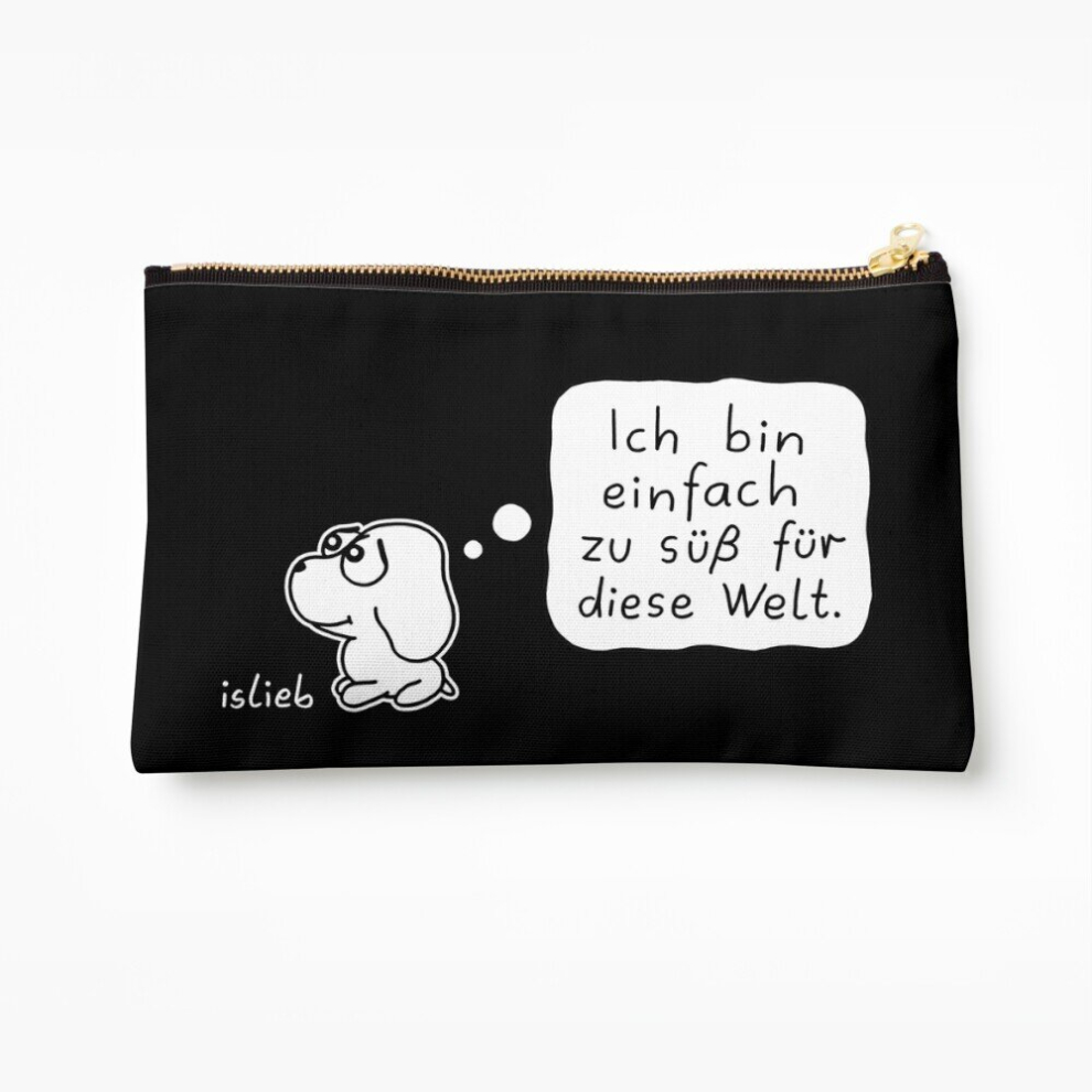 Whibos Makeup Bag Too Sweet For The World Cosmetic Organizer Tyvek Paper Bags Zipper Pouch
