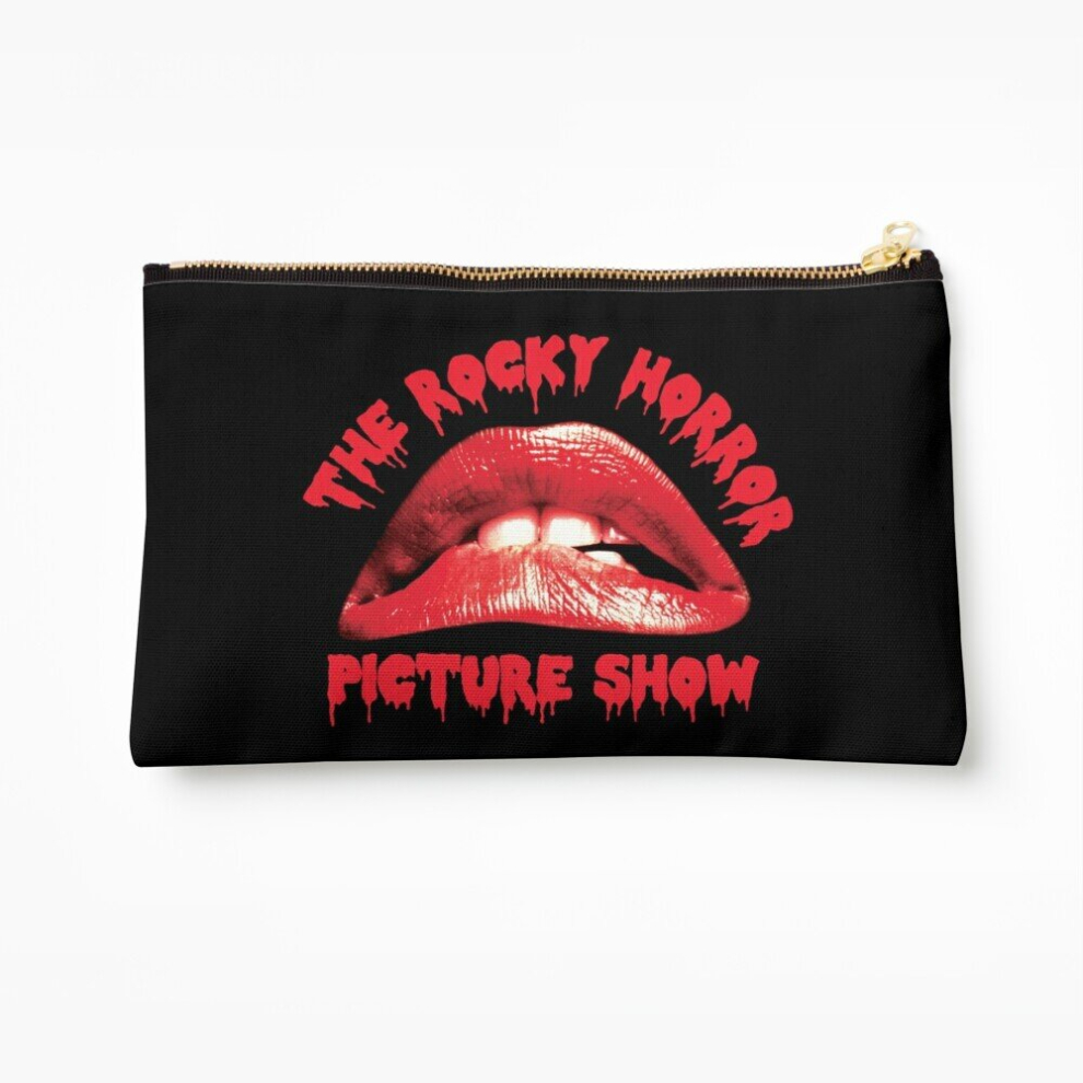 Whibos Makeup Bag Rocky Horror Picture Show Cosmetic Organizer Tyvek Paper Bags Zipper Pouch