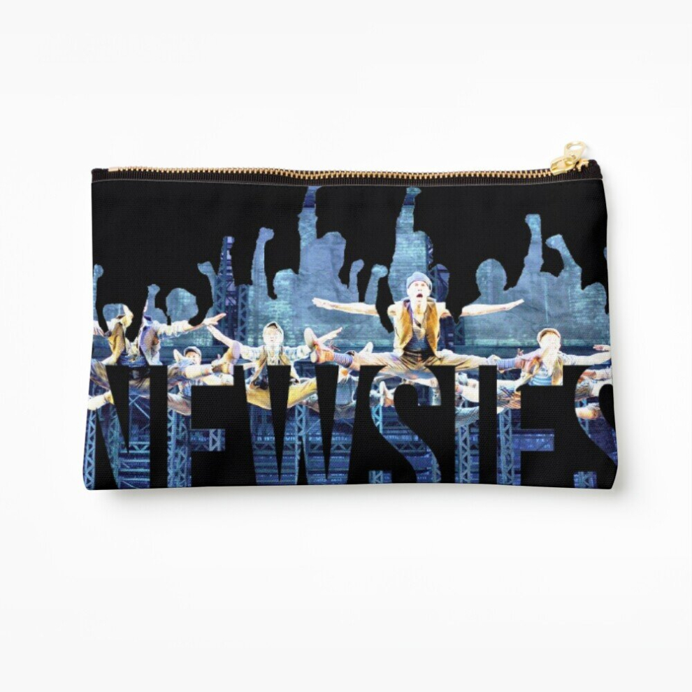 Whibos Makeup Bag Newsies - Fists Cosmetic Organizer Tyvek Paper Bags Zipper Pouch