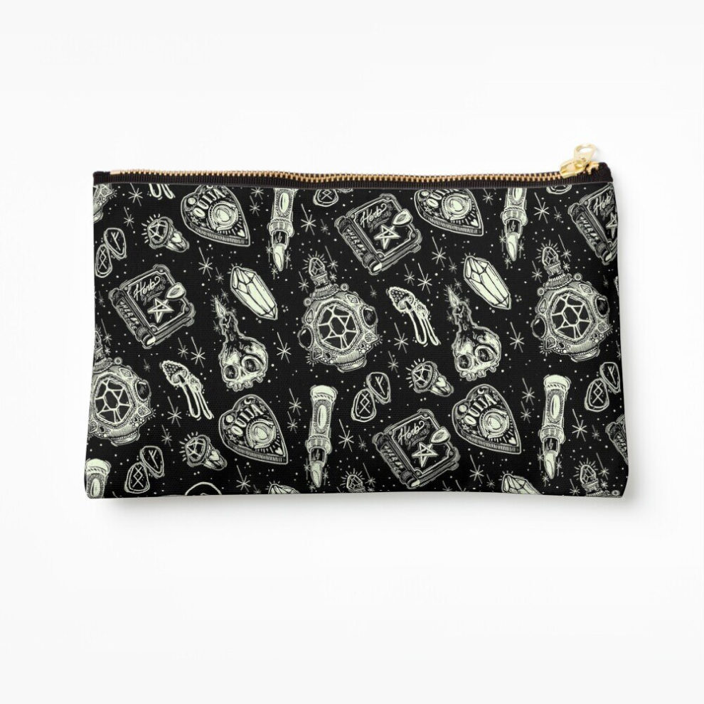 Whibos Makeup Bag Magical ? Mystical Cosmetic Organizer Tyvek Paper Bags Zipper Pouch