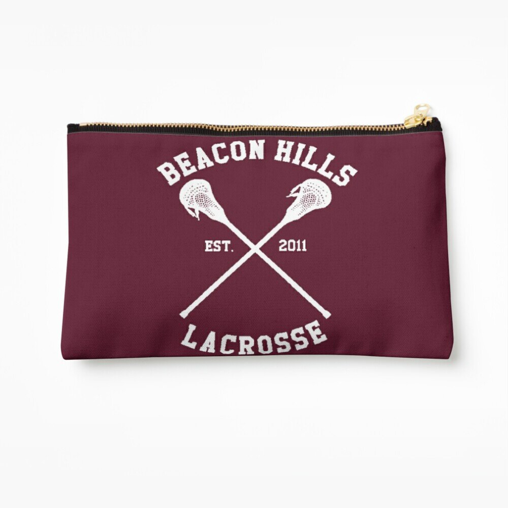 Whibos Makeup Bag Beacon Hills Lacrosse - Teen Wolf Cosmetic Organizer Tyvek Paper Bags Zipper Pouch