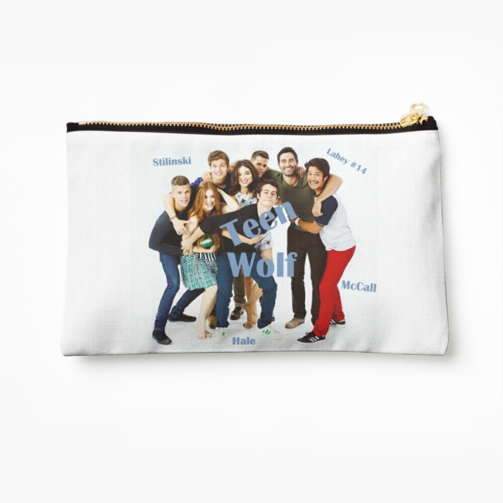 Whibos Makeup Bag Teen Wolf Cast Cosmetic Organizer Tyvek Paper Bags Zipper Pouch