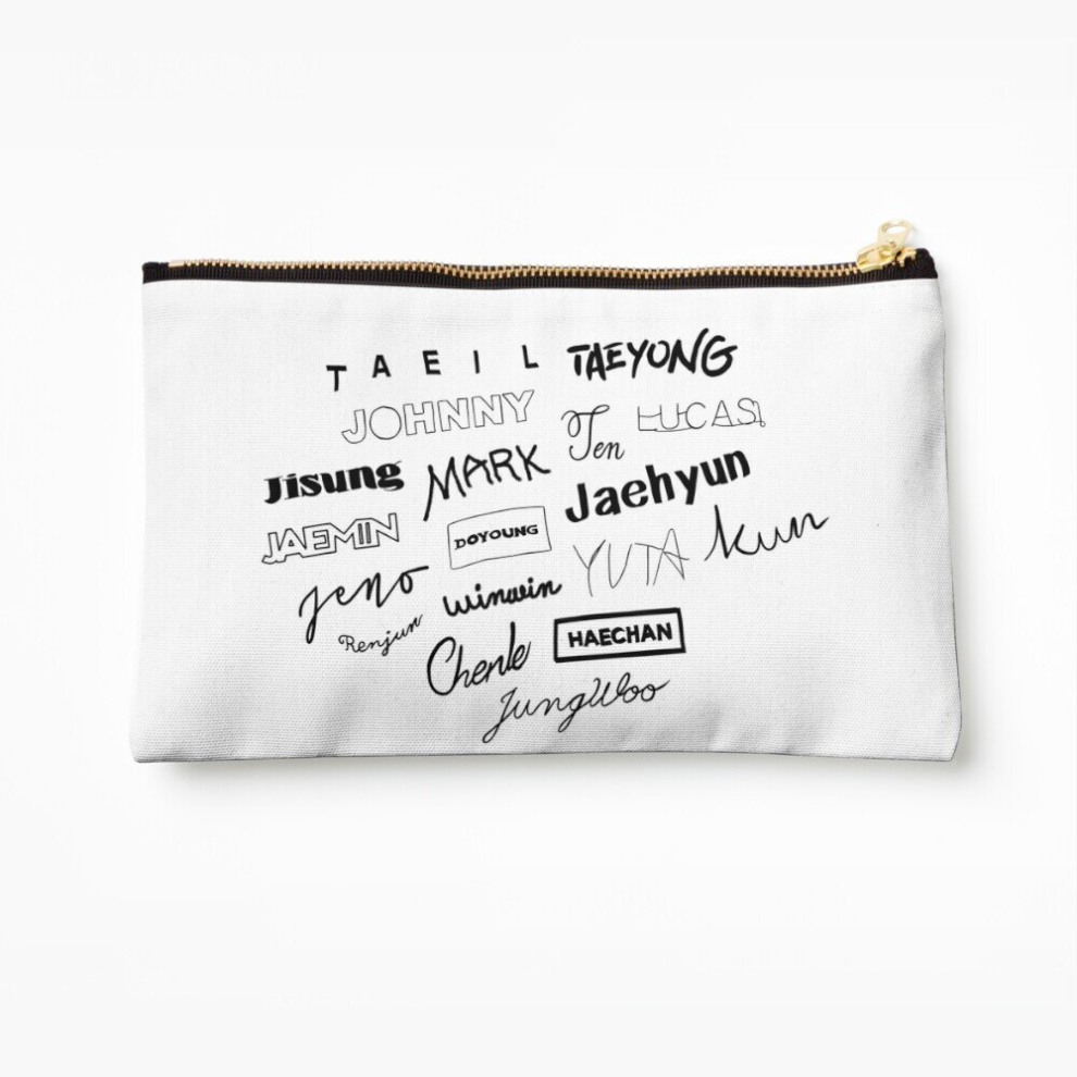 Whibos Makeup Bag Nct 2018 Yearbook Cosmetic Organizer Tyvek Paper Bags Zipper Pouch