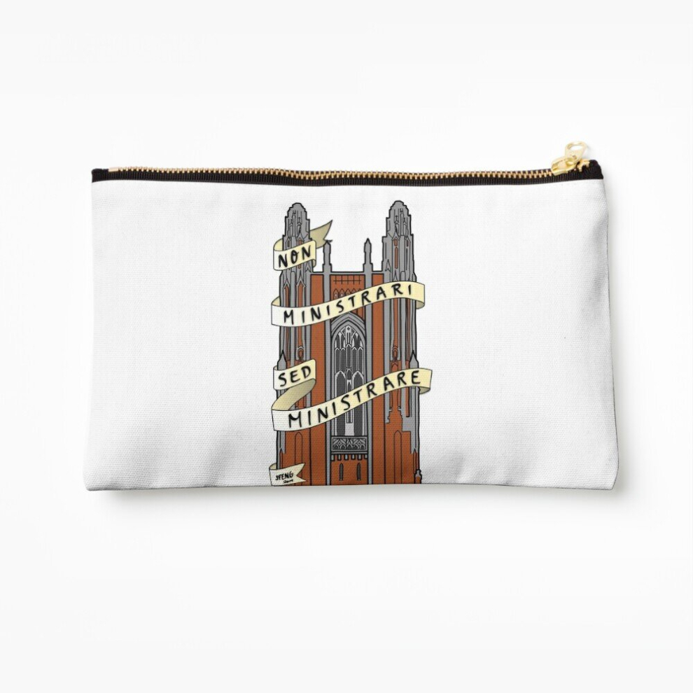 Whibos Makeup Bag Wellesley College Galen Stone Tower Cosmetic Organizer Tyvek Paper Bags Zipper Pouch