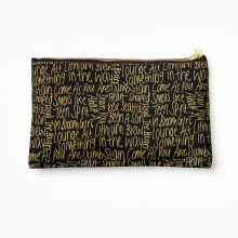 Makeup Bag Nirvana Cosmetic Organizer Tyvek Paper Bags Zipper Pouch
