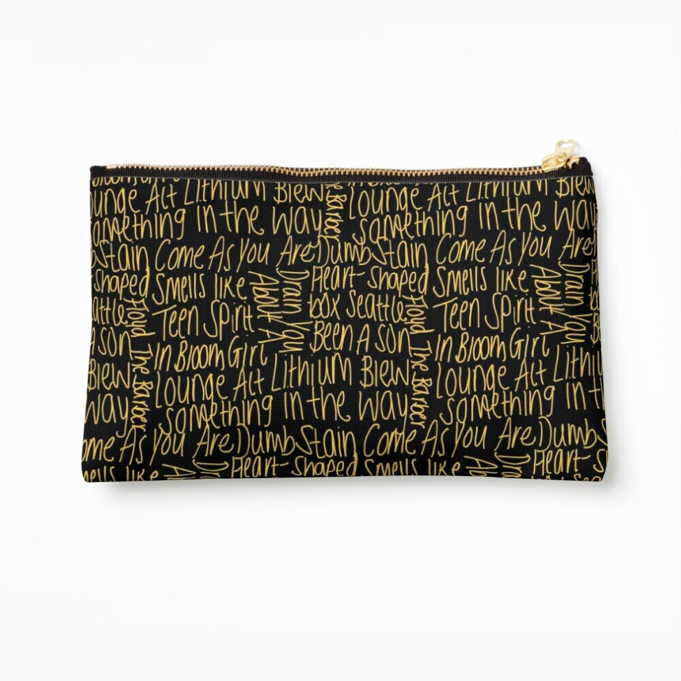 Whibos Makeup Bag Nirvana Cosmetic Organizer Tyvek Paper Bags Zipper Pouch