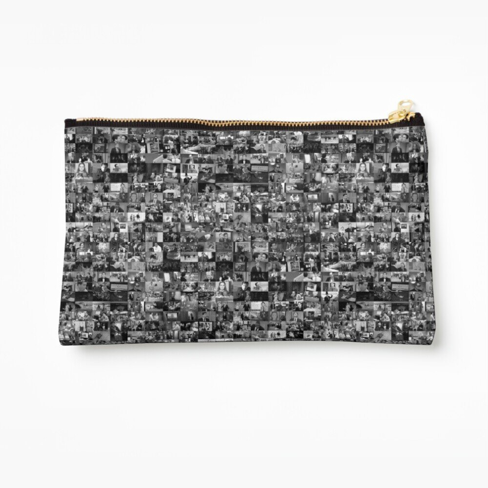Whibos Makeup Bag Every Episode Of The Office Cosmetic Organizer Tyvek Paper Bags Zipper Pouch