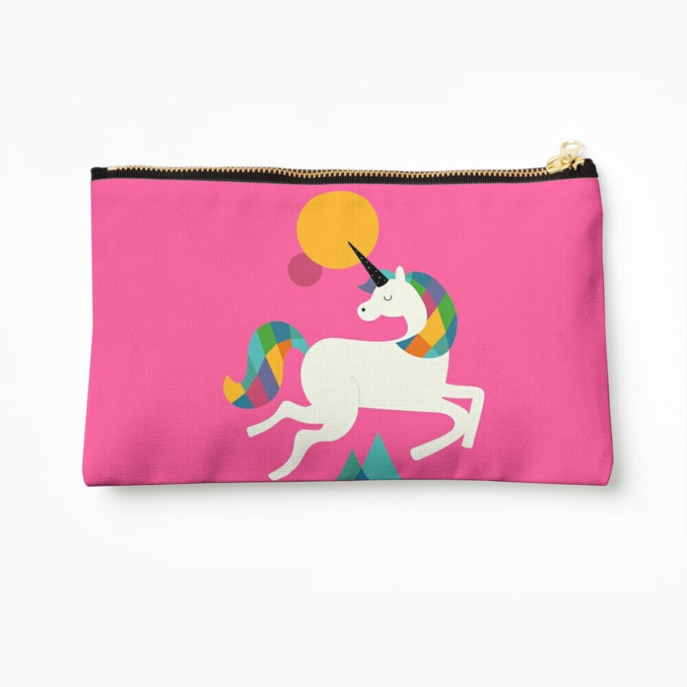 Whibos Makeup Bag To Be A Unicorn Cosmetic Organizer Tyvek Paper Bags Zipper Pouch