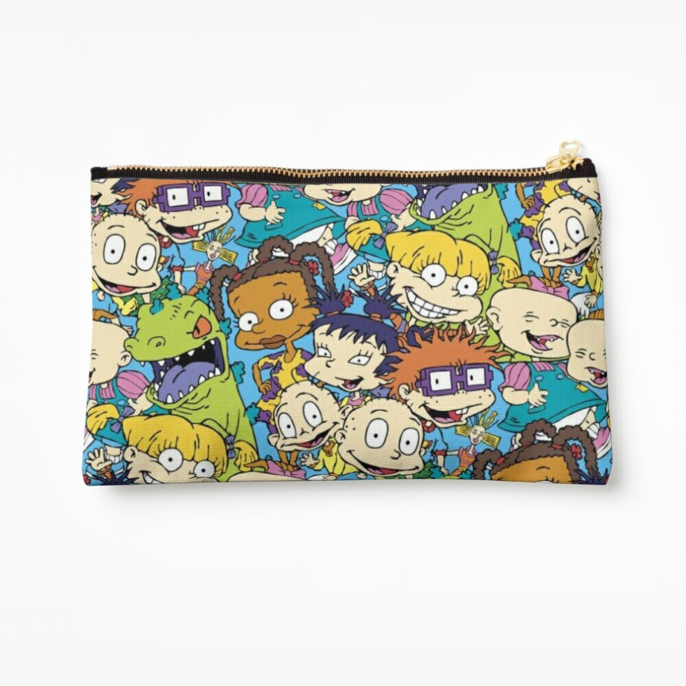 Whibos Makeup Bag Rugrats Cosmetic Organizer Tyvek Paper Bags Zipper Pouch