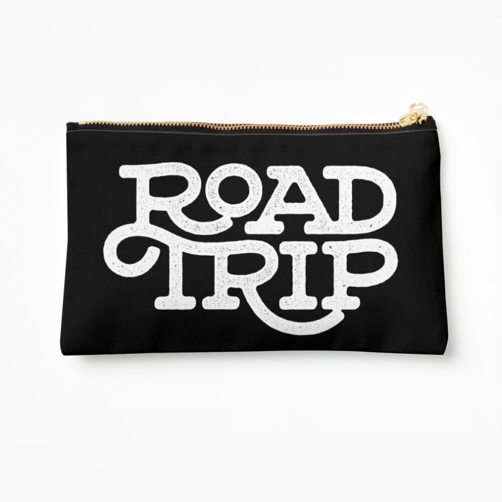Whibos Makeup Bag Road Trip Cosmetic Organizer Tyvek Paper Bags Zipper Pouch