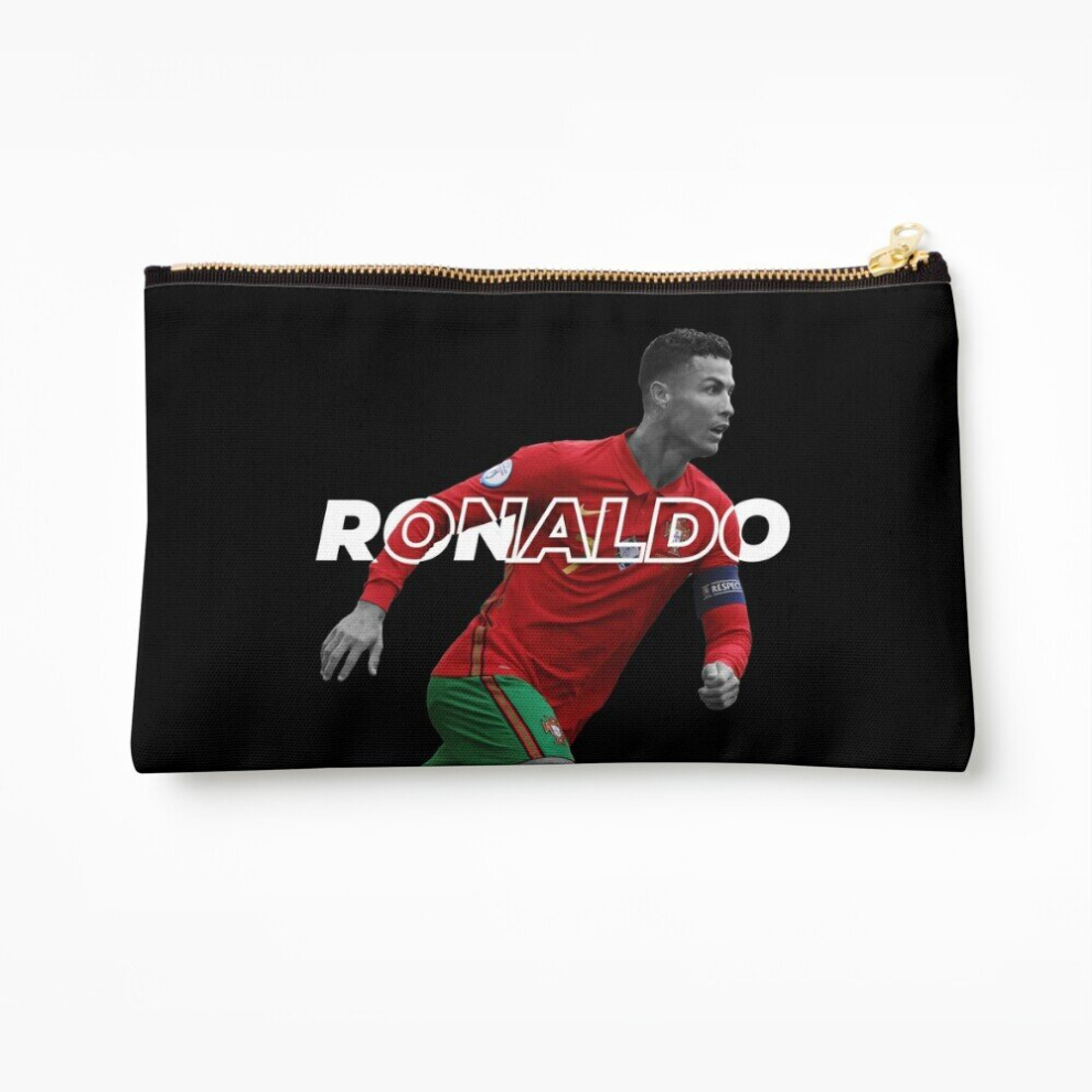 Whibos Makeup Bag Cristiano Ronaldo Cr7 Footballer Cosmetic Organizer Tyvek Paper Bags Zipper Pouch