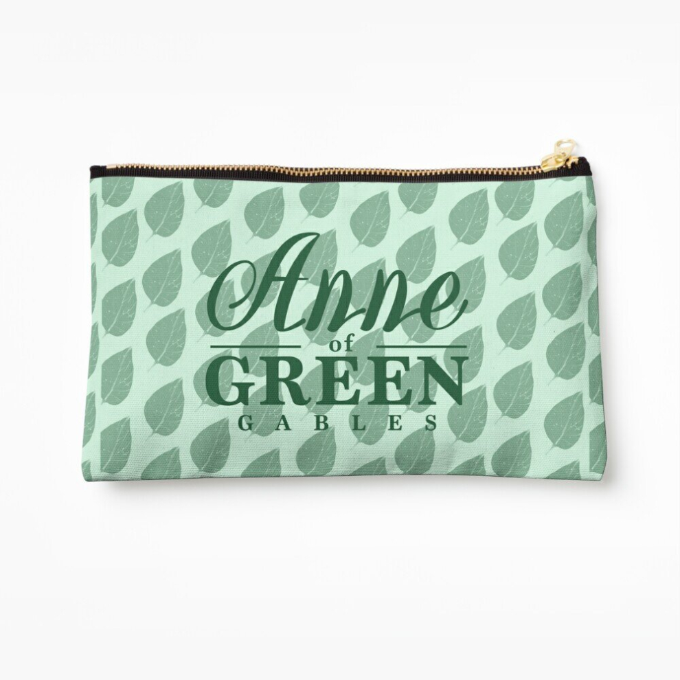Whibos Green Makeup Bag Anne Of Gables Cosmetic Organizer Tyvek Paper Bags Zipper Pouch