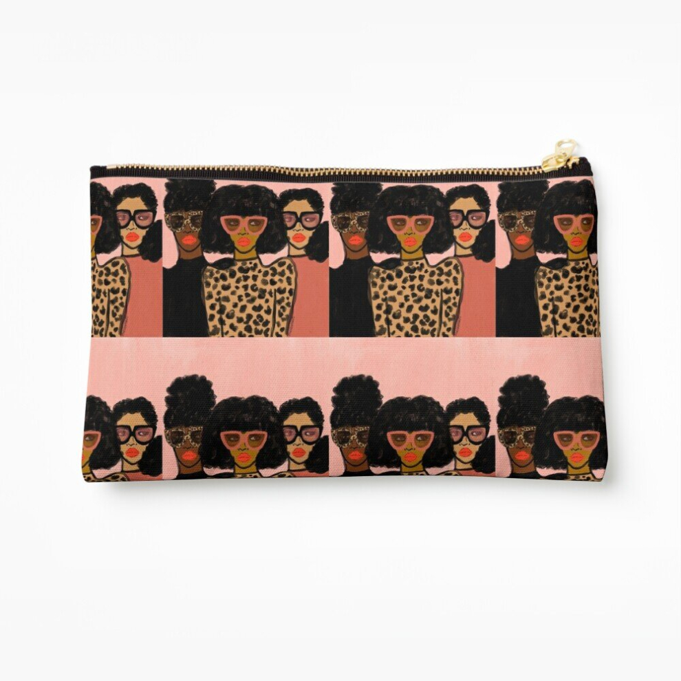 Whibos Makeup Bag Shade Squad Cosmetic Organizer Tyvek Paper Bags Zipper Pouch