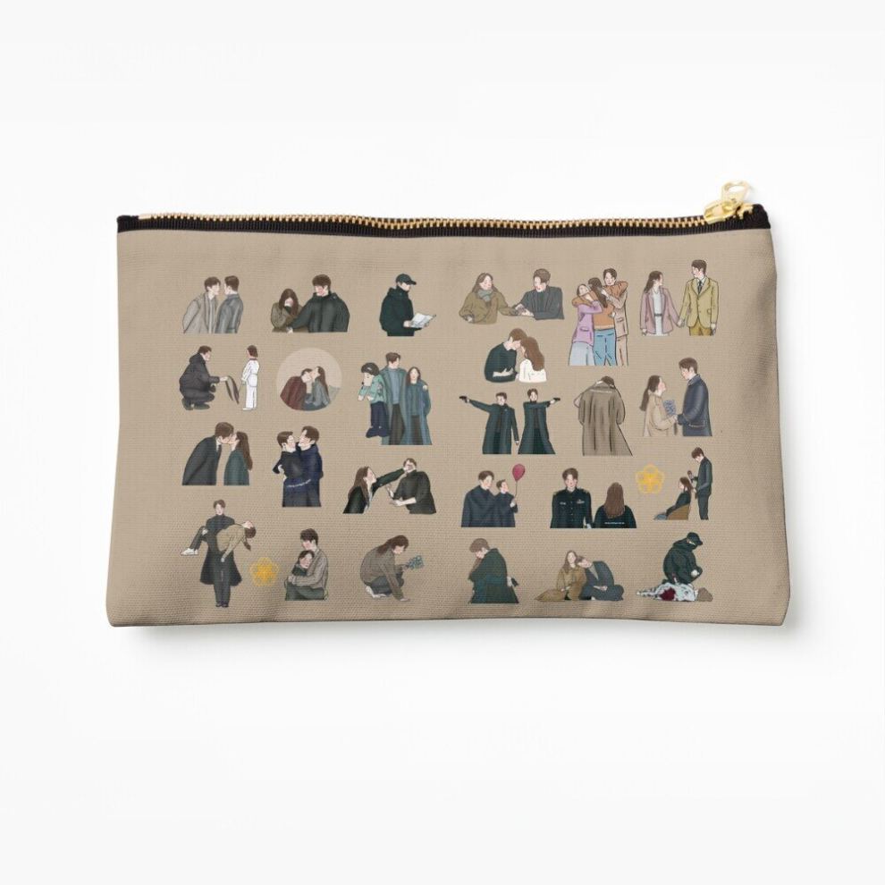 Whibos Makeup Bag The King Eternal Monarch #20_We Cant Move On A4 Pack Cosmetic Organizer Tyvek Paper Bags Zipper Pouch