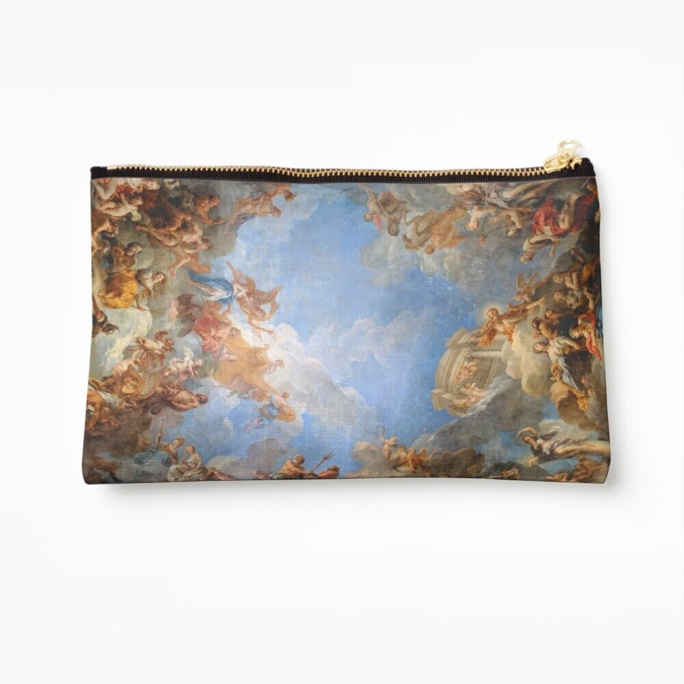 Whibos Makeup Bag Fresco Of Angels In The Palace Of Versailles Cosmetic Organizer Tyvek Paper Bags Zipper Pouch