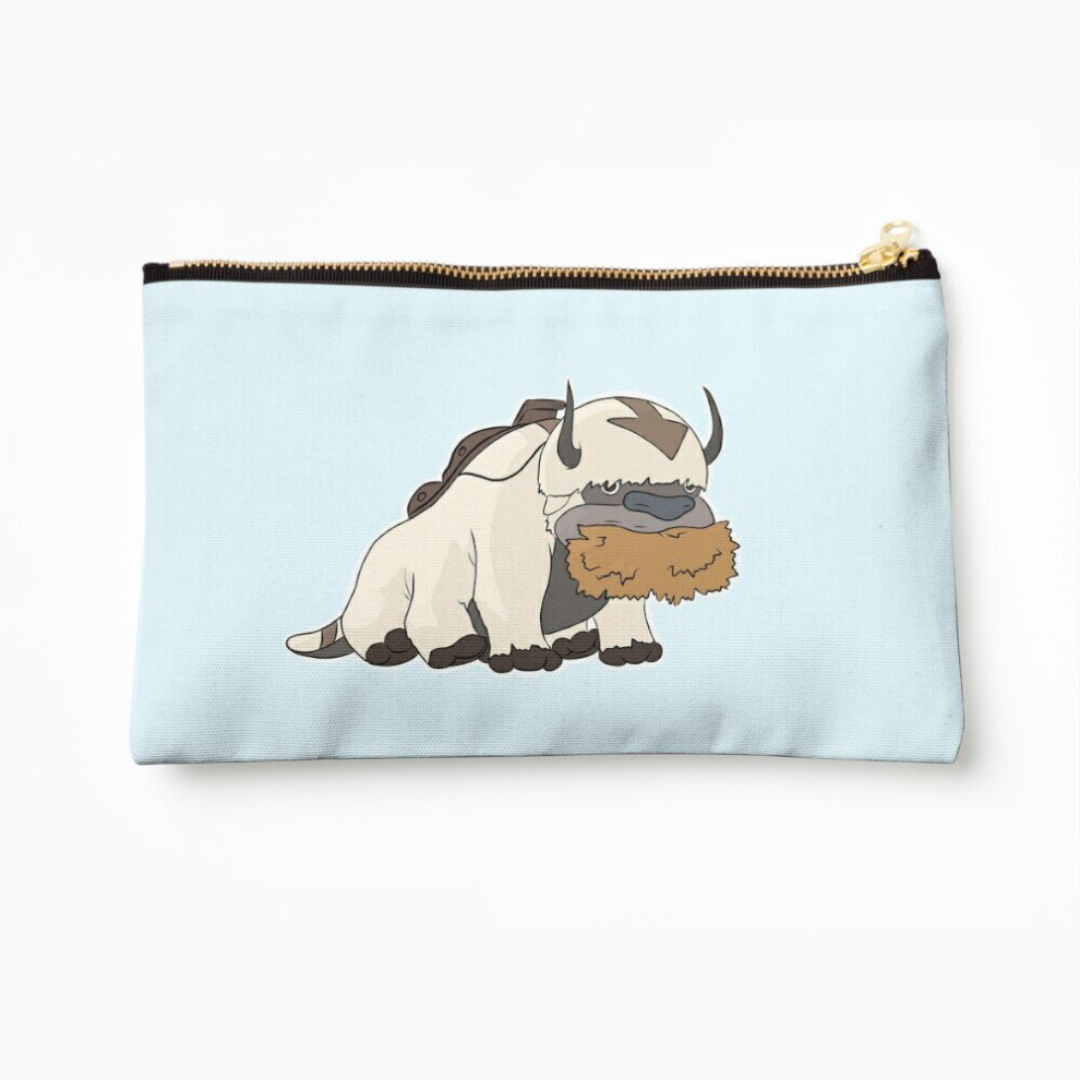 Whibos Makeup Bag Appa Avatar The Last Airbender Cosmetic Organizer Tyvek Paper Bags Zipper Pouch