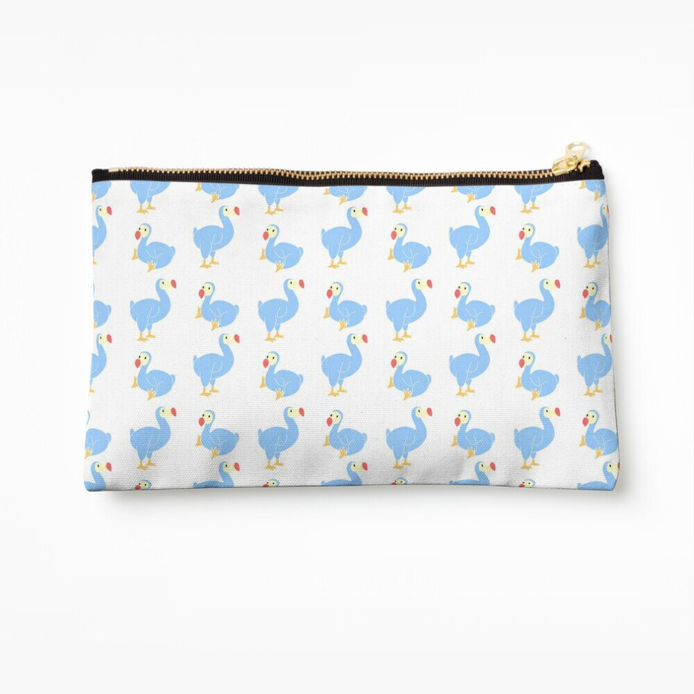Whibos Makeup Bag Dodo Birds Cosmetic Organizer Tyvek Paper Bags Zipper Pouch