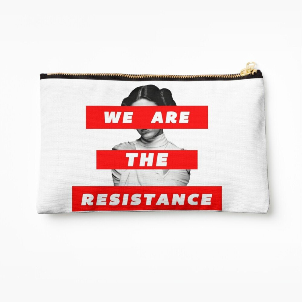 Whibos Makeup Bag We Are The Resistance Part. Deux Cosmetic Organizer Tyvek Paper Bags Zipper Pouch