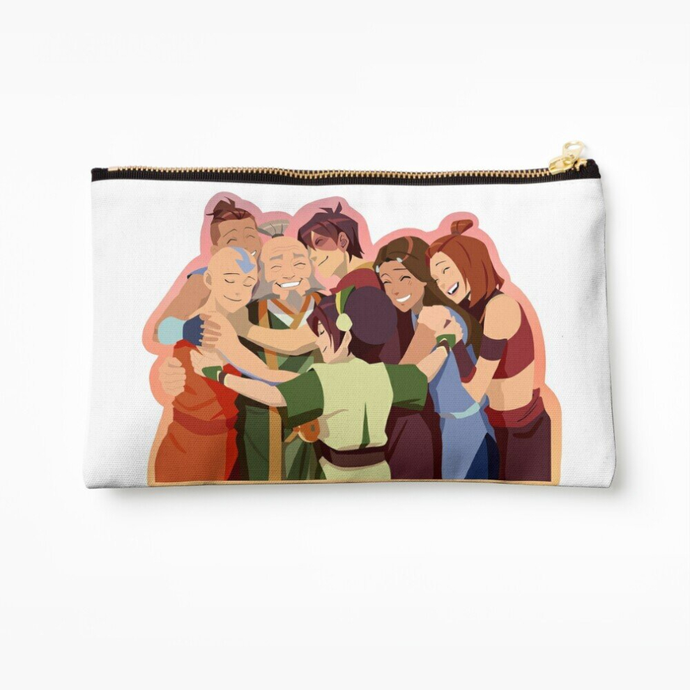 Whibos Makeup Bag Avatar Family Cosmetic Organizer Tyvek Paper Bags Zipper Pouch