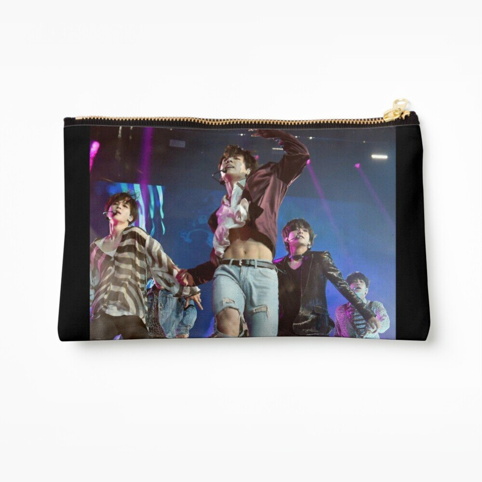 Whibos Makeup Bag Jungkook 2018 Bbma Cosmetic Organizer Tyvek Paper Bags Zipper Pouch