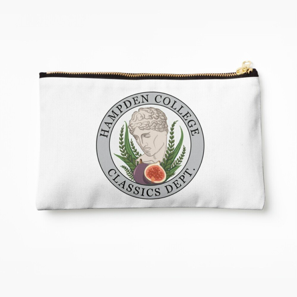 Whibos Makeup Bag Hampden College Classics Dept. Cosmetic Organizer Tyvek Paper Bags Zipper Pouch