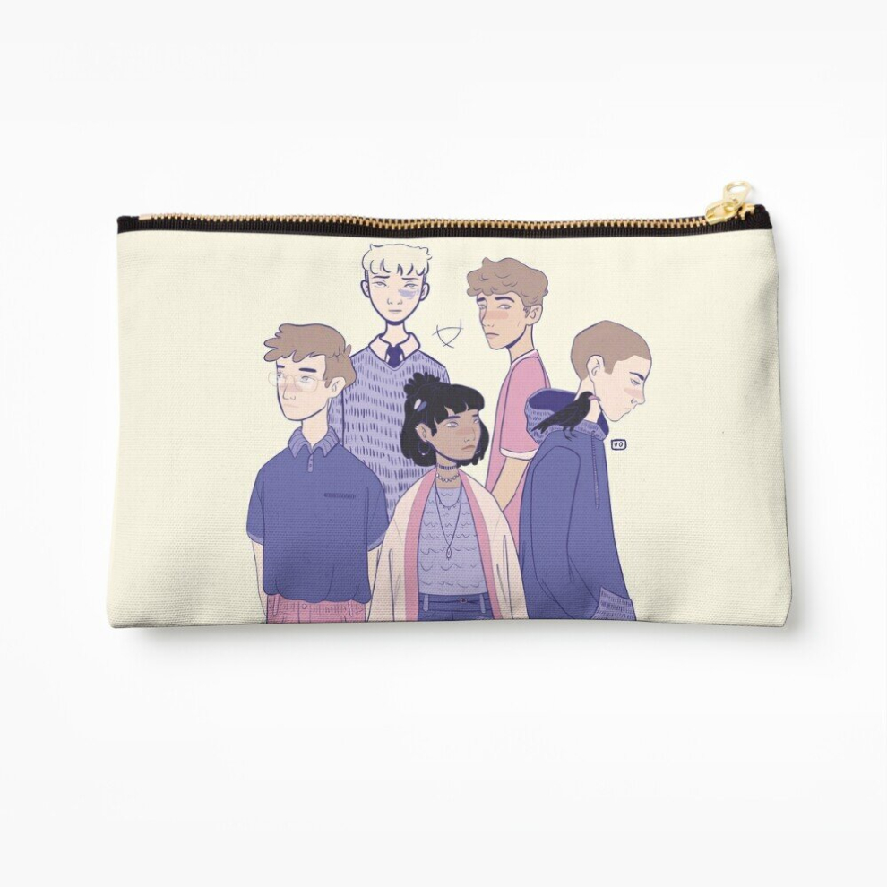 Whibos Makeup Bag The Raven Boys Cosmetic Organizer Tyvek Paper Bags Zipper Pouch