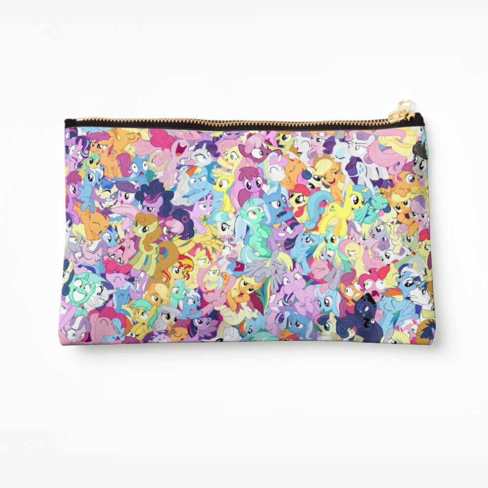 Whibos Makeup Bag Everypony Mess Cosmetic Organizer Tyvek Paper Bags Zipper Pouch