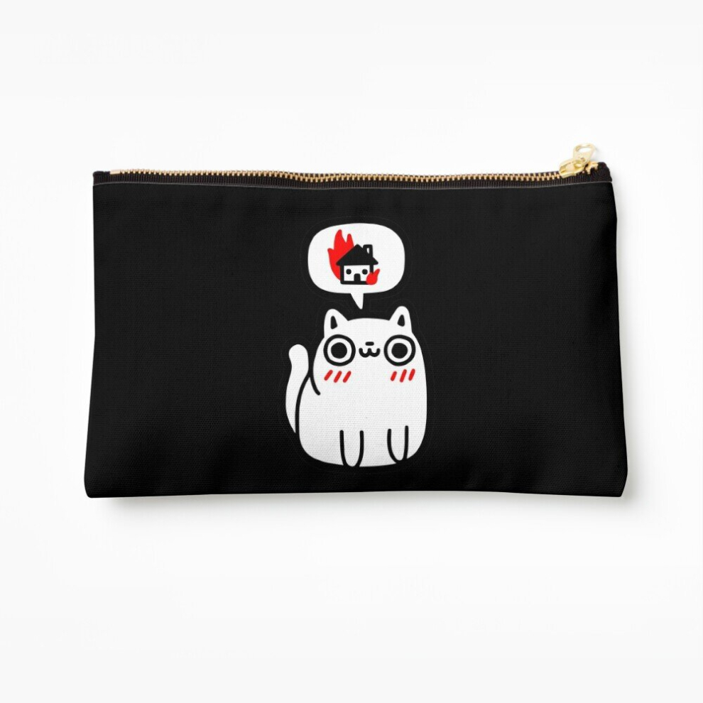 Whibos Makeup Bag Dreaming Of Destruction Cosmetic Organizer Tyvek Paper Bags Zipper Pouch
