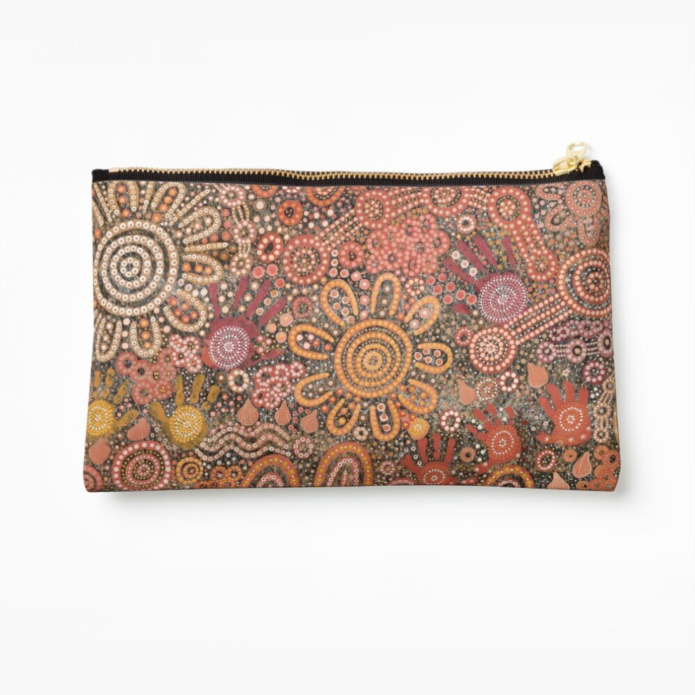 Whibos Makeup Bag Going For Cockles Cosmetic Organizer Tyvek Paper Bags Zipper Pouch
