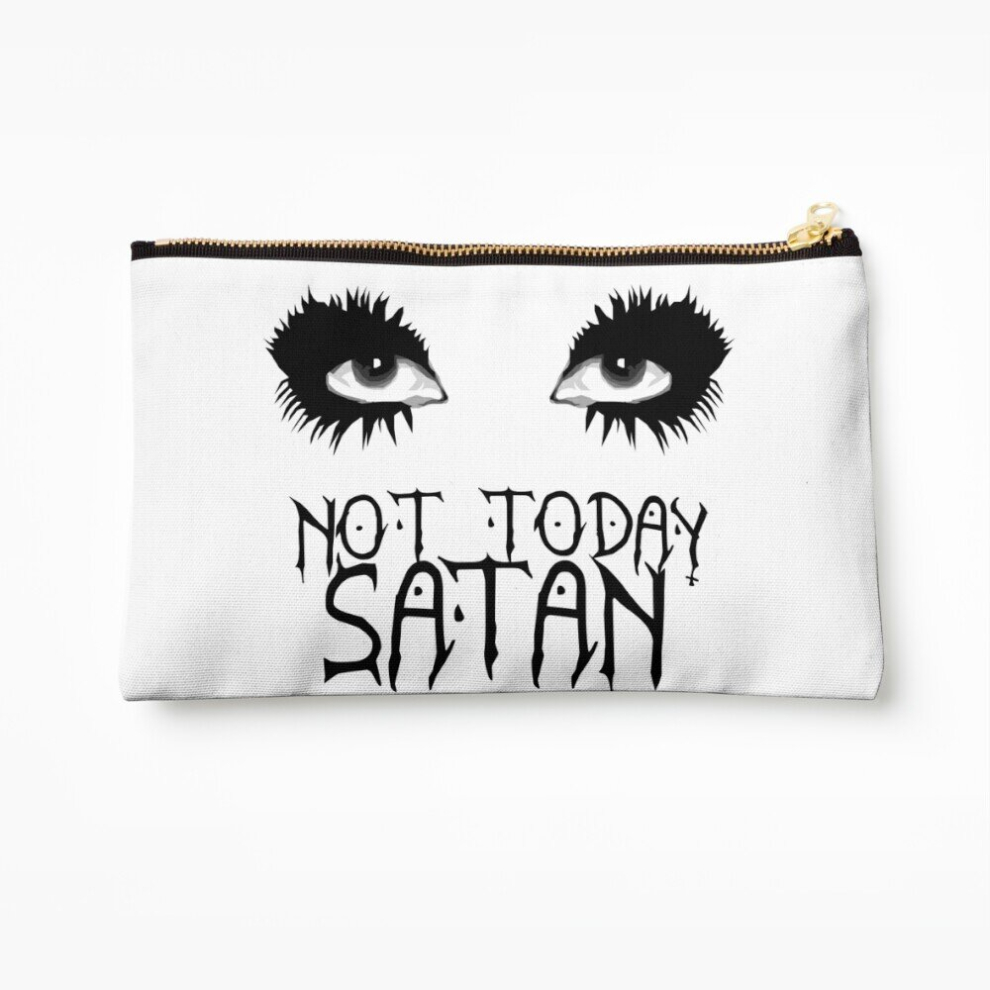 Whibos Makeup Bag Not Today Satan - Bianca Del Rio Cosmetic Organizer Tyvek Paper Bags Zipper Pouch