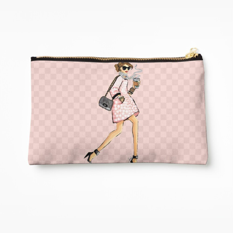 Whibos Makeup Bag Be Fabulous! Cosmetic Organizer Tyvek Paper Bags Zipper Pouch
