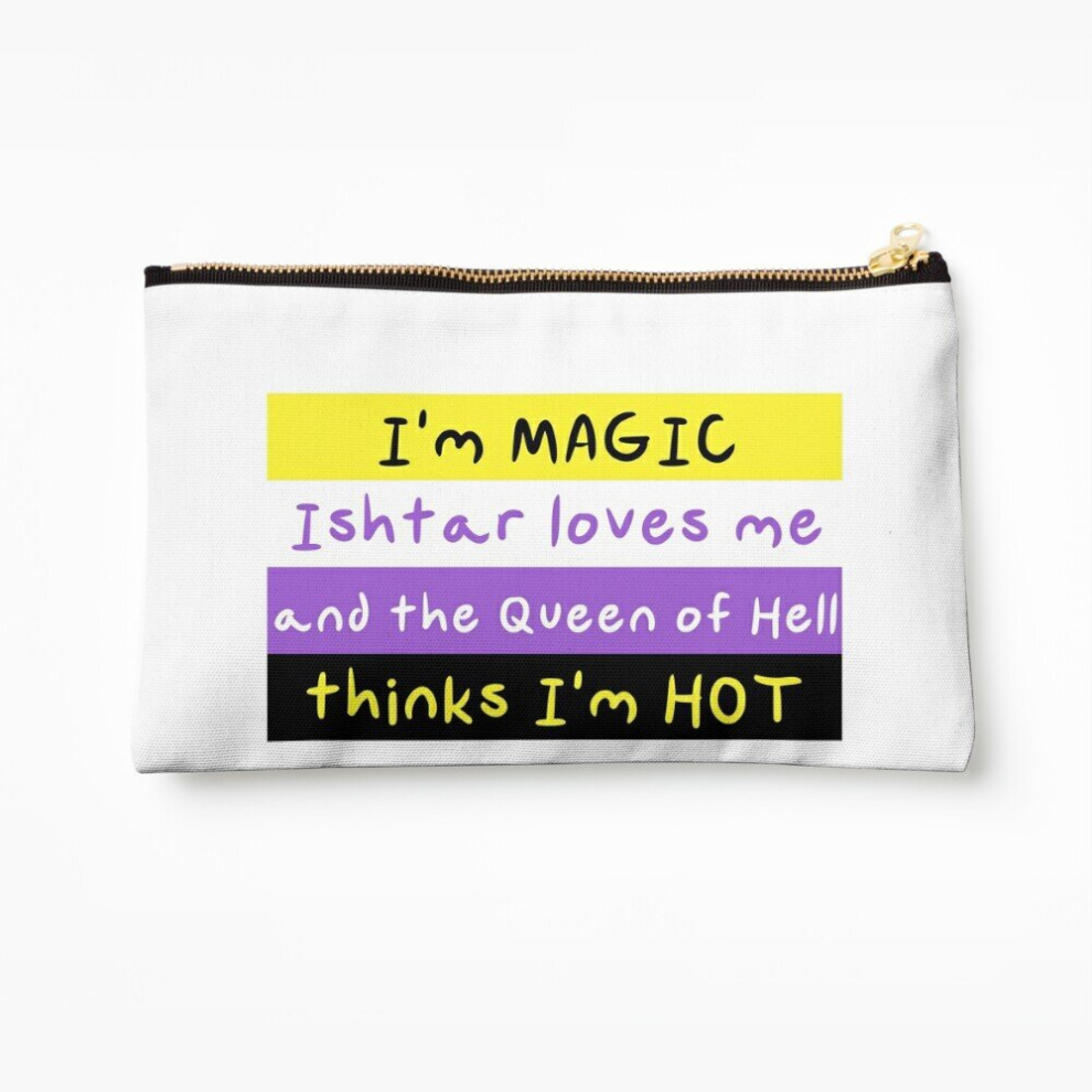 Whibos Makeup Bag A Tribute To Asu-Shu-Namir Cosmetic Organizer Tyvek Paper Bags Zipper Pouch