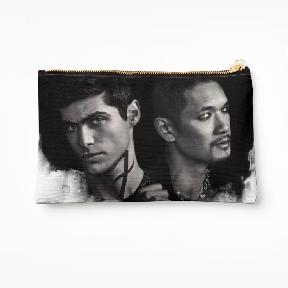 Whibos Makeup Bag Malec Shadowhunters S2 Cosmetic Organizer Tyvek Paper Bags Zipper Pouch