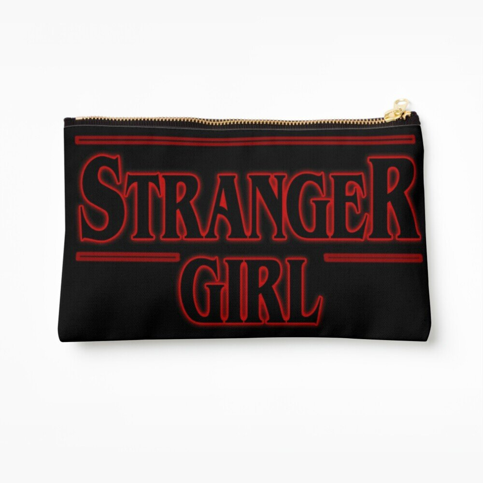 Whibos Makeup Bag Stranger Girl Cosmetic Organizer Tyvek Paper Bags Zipper Pouch