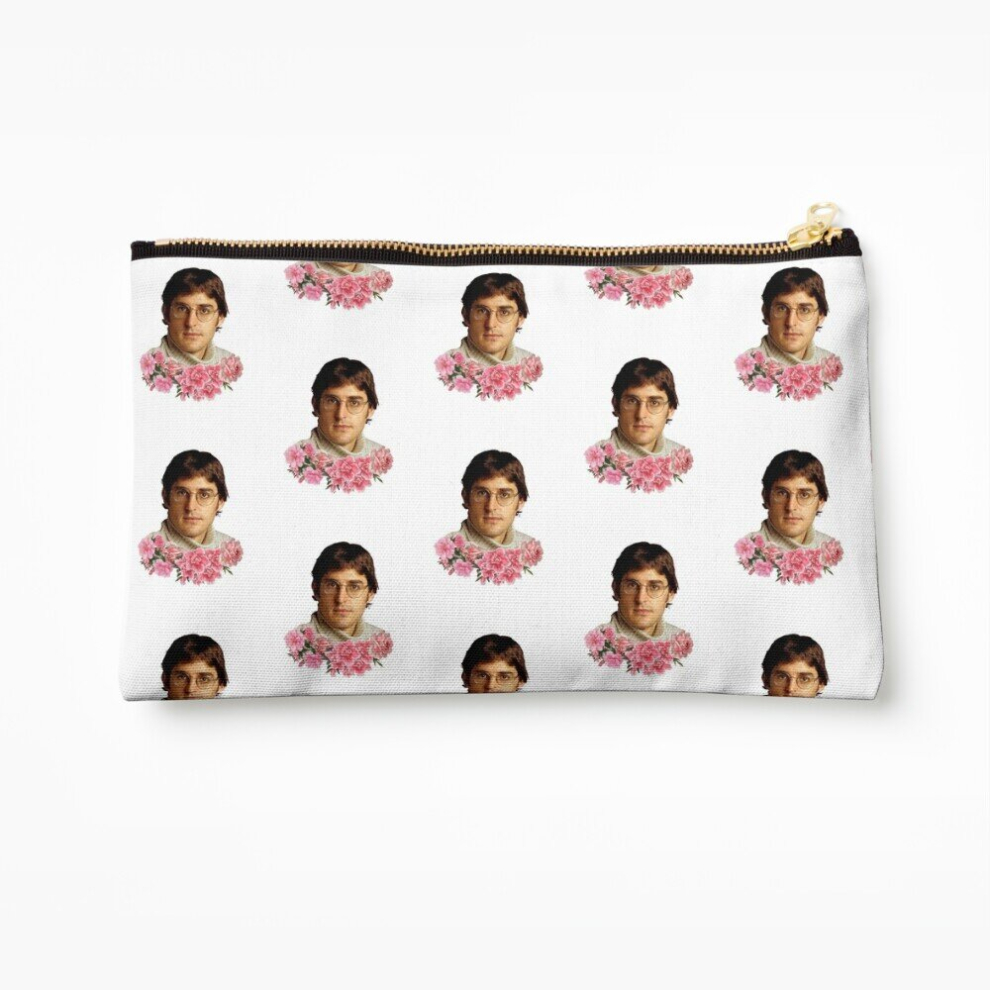 Whibos Makeup Bag Flowery Louis Theroux Cosmetic Organizer Tyvek Paper Bags Zipper Pouch