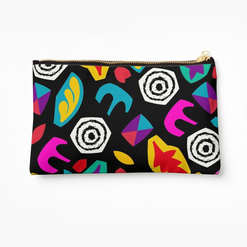 Whibos Makeup Bag Strange Eleven Pattern Cosmetic Organizer Tyvek Paper Bags Zipper Pouch