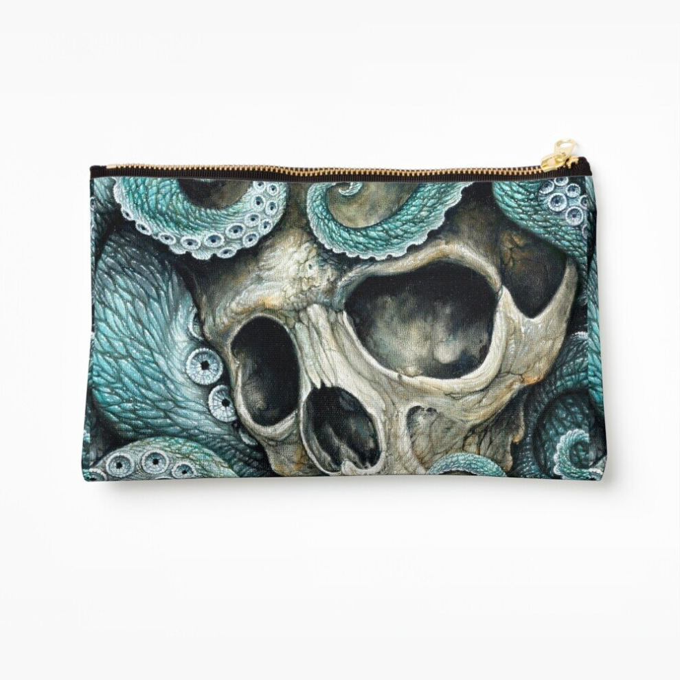 Whibos Makeup Bag Please Love, Don't Die So Far From The Sea Cosmetic Organizer Tyvek Paper Bags Zipper Pouch