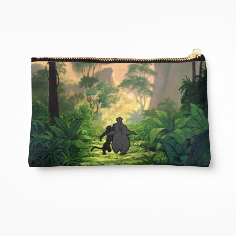 Whibos Makeup Bag The Jungle Book Cosmetic Organizer Tyvek Paper Bags Zipper Pouch