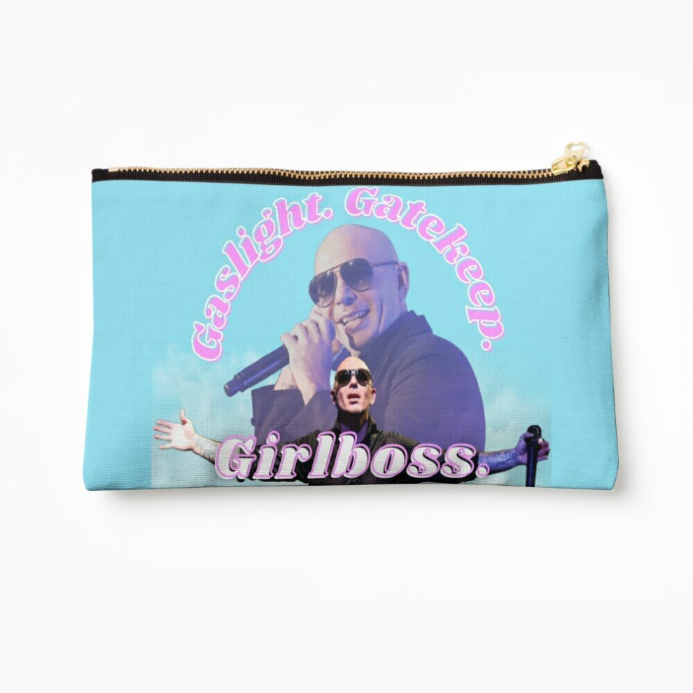Whibos Makeup Bag Mr Worldwide Says To Girlboss Cosmetic Organizer Tyvek Paper Bags Zipper Pouch