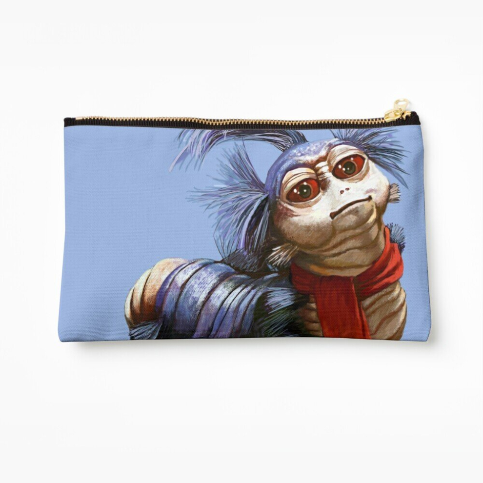 Whibos Makeup Bag Just A Worm Cosmetic Organizer Tyvek Paper Bags Zipper Pouch