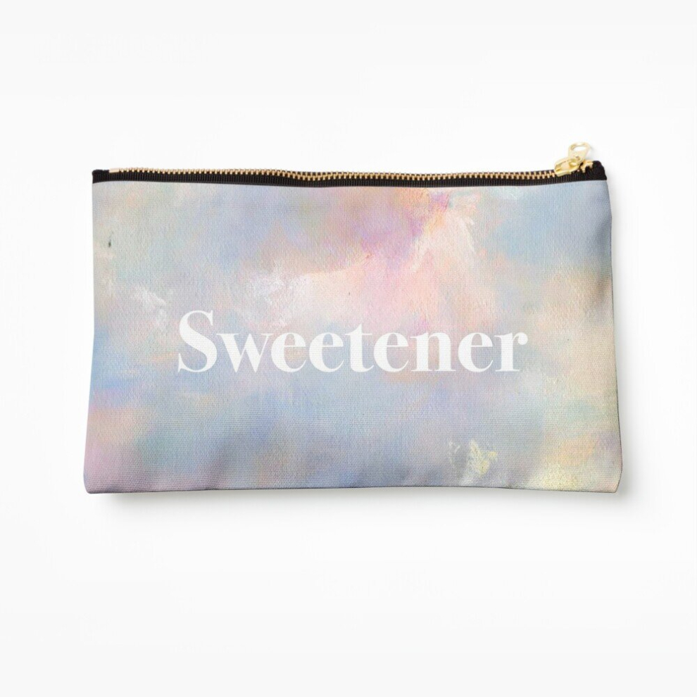 Whibos Makeup Bag Sweet Pastel Tie Dye Cosmetic Organizer Tyvek Paper Bags Zipper Pouch